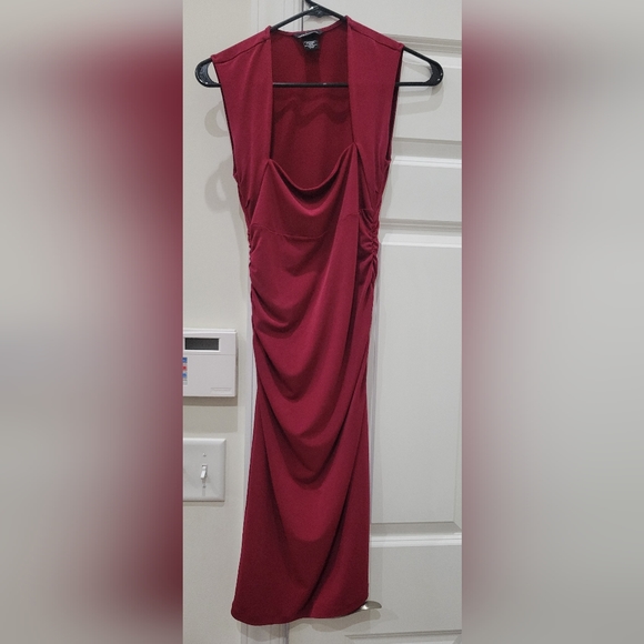 Victoria Secret Moda International Red Party Cocktail Bodycon Dress - Picture 1 of 4